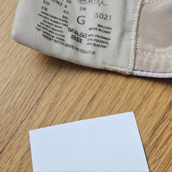 Panache Ultimate High Impact Underwire Sports Bra size 30G - Picture 2 of 3